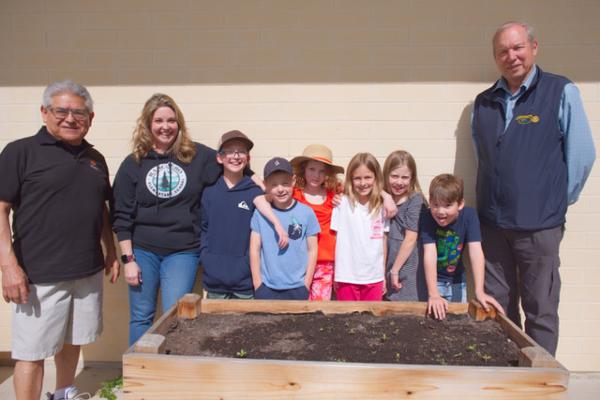 Main article image for story titled 'Rotary Clubs Combat Climate Change with Pollinator Program'