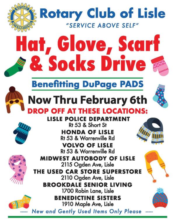 Main article image for story titled 'Hat, Glove, Scarf and Socks Drive'