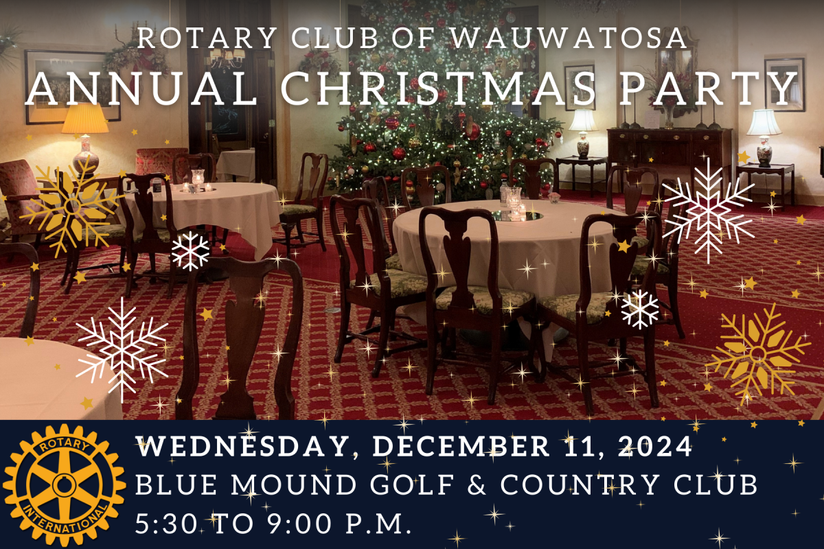 2022 Rotary Club of Wauwatosa Christmas Party