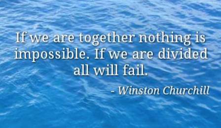 Winston Churchhill quote