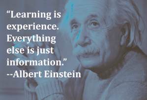 A. Einstein quote