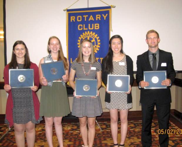2017 HS Rotary Scholarship Winners