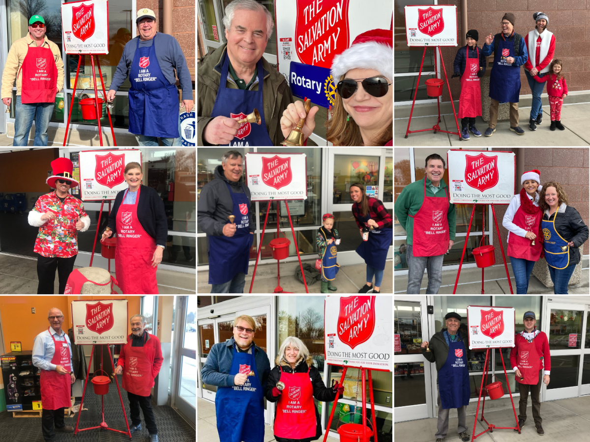 2023 Rotary Kiwanis Battle of the Bells Red Kettle Challenge