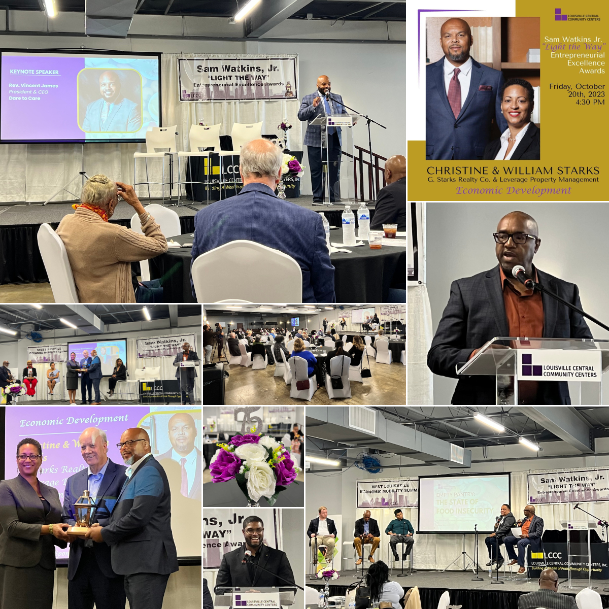 2023 LCCC West Louisville Economic Mobility Summit and Light the Way Entrepreneurial Excellence Awards