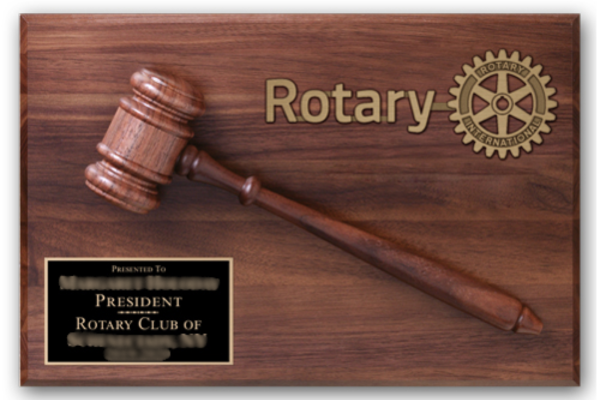 Rotary Gavel