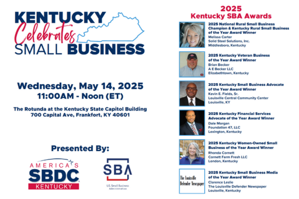 Kevin Fields Named SBA Kentucky Small Business Advocate of the Year