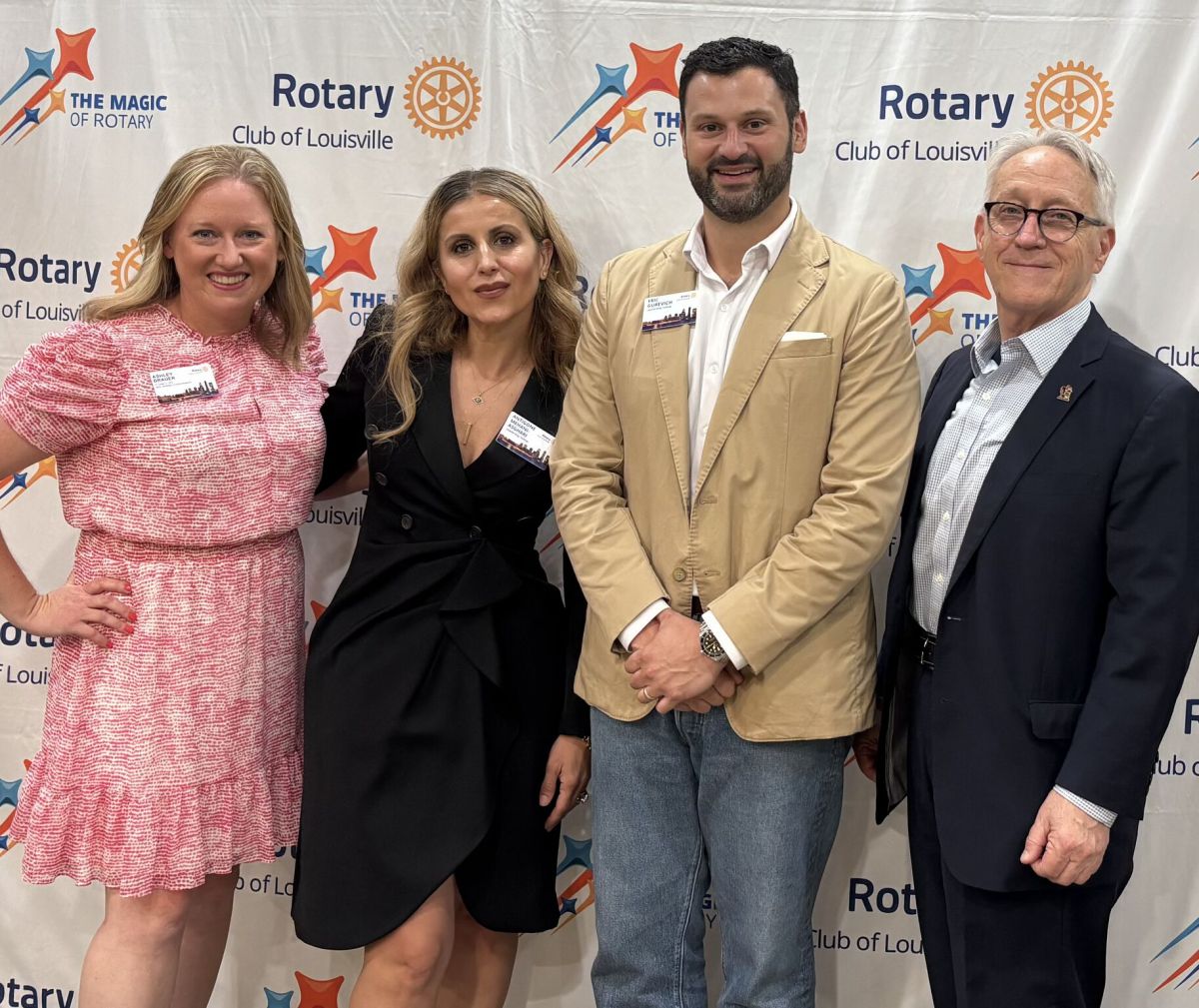 Rotary Leadership Fellows Graduation Antigone Mehani-Asghari Eric Gurevich