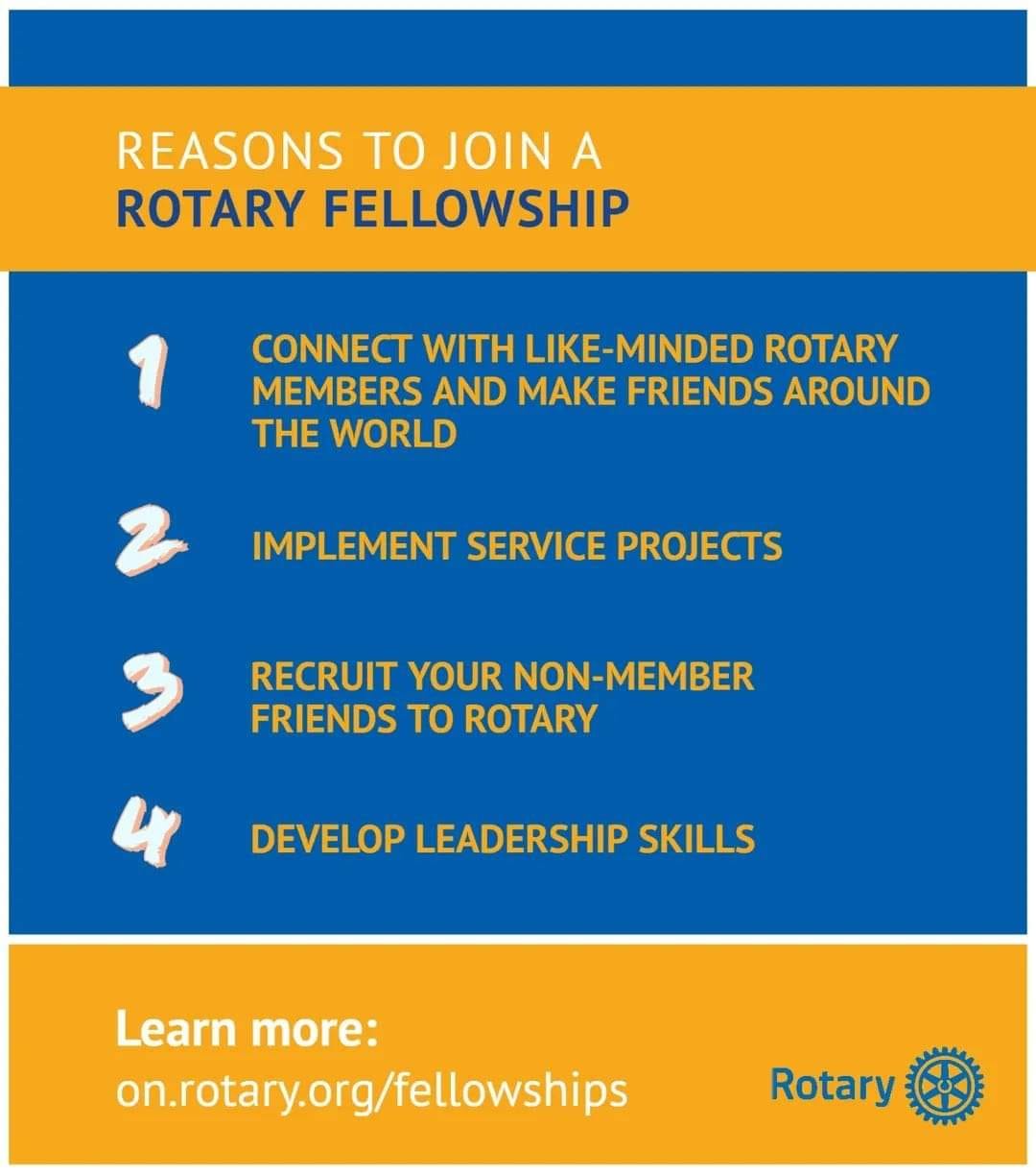 Rotary Fellowships Graphic