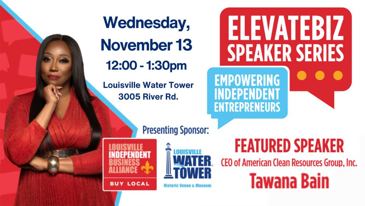 Tawana Bain LIBA ElevateBiz Speaker Series