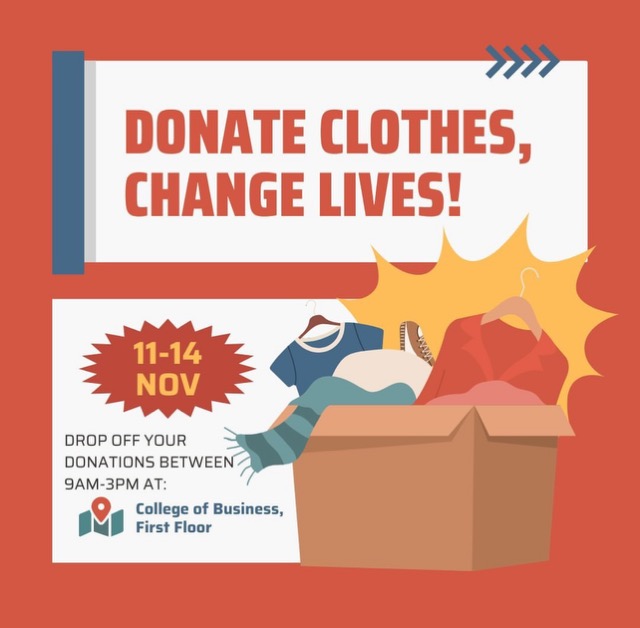 Rotaract Club Clothing Drive Graphic