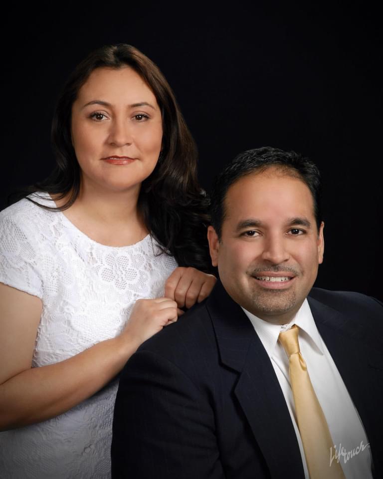 Bez Rengifo and his wife Yacenia.