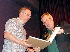Bob Novell Receives Citation for Meritorious Service